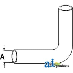 155613A - Radiator Hose, Upper - Image 1