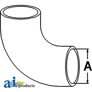 158624A - Radiator Hose, Lower - Image 1