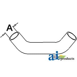 158664A - Radiator Hose, Upper