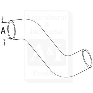 194735M2 - Radiator Hose, Bottom - Image 1
