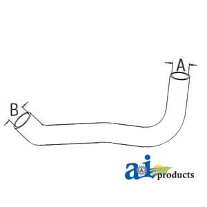 3281311M1 - Radiator Hose, Bottom - Image 1