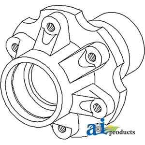 378401R21 - Hub, Front Wheel (6 Bolt)