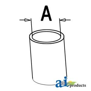 37D871 - Hose, Lower Radiator