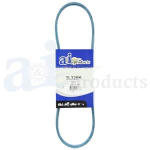 3L320K - Aramid Blue V-Belt (3/8" X 32" )