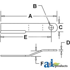 464BH - Blade, Rotary Cutter, CCW