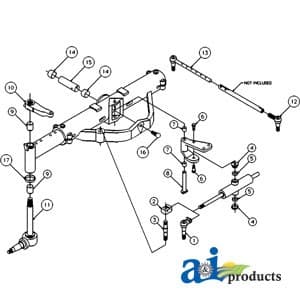 50291006 - Overhaul Kit, Complete Front Axle - Image 1