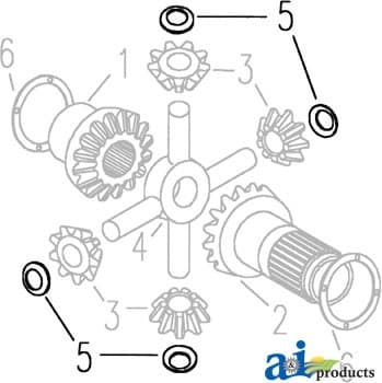 508E4230A - Washer, Thrust - Image 1