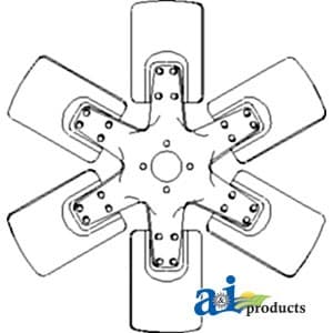 530177M1 - Fan, 6 Blade - Image 1