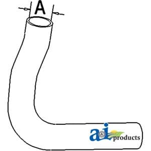 70260327 - Radiator Hose, Upper - Image 1