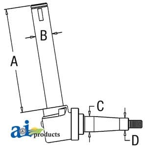 70263173 - Spindle (RH/LH)