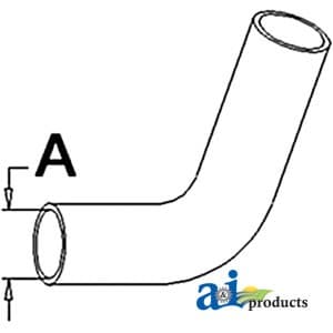 72097704 - Radiator Hose, Upper