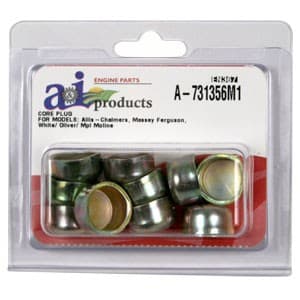 731356M1 - Freeze Plug, Cylinder Block, 10 pack