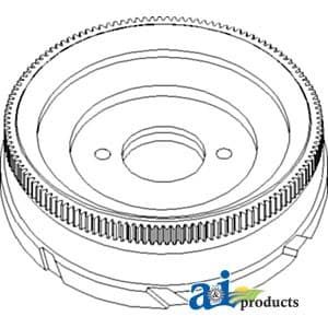 742106M91 - Flywheel w/ Ring Gear - Image 1