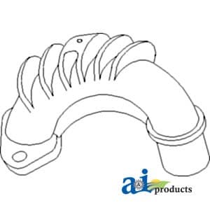 824245M1 - Elbow, Exhaust - Image 1