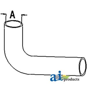A141495 - Radiator Hose, Upper