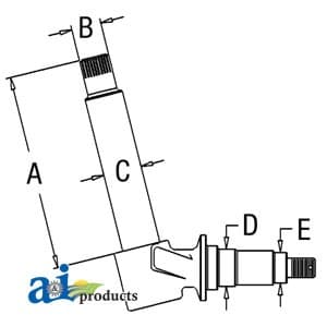 A162068 - Spindle (RH/LH)