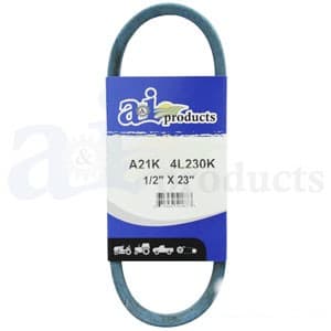 A21K - Aramid Blue V-Belt (1/2" X 23" ) - Image 1
