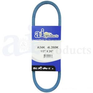 A24K - Aramid Blue V-Belt (1/2" X 26" )