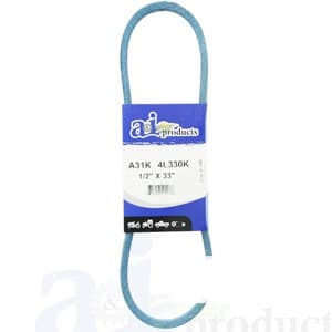 A31K - Aramid Blue V-Belt (1/2" X 33" )