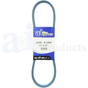 A32K - Aramid Blue V-Belt (1/2" X 34" )