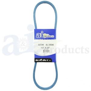 A33K - Aramid Blue V-Belt (1/2" X 35" )