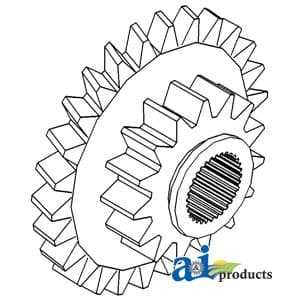 A62178 - Gear, Sliding Range Cluster, 2nd/ 4th Speed - Image 1