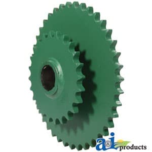 AE54302 - Sprocket, Double; Lower Drive Roller, 40/24 Tooth - Image 1