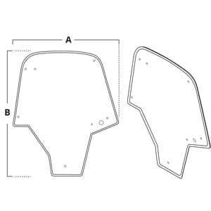 AM135031 - Glass, Door (LH) - Image 1