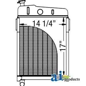 AT10299 - Radiator; Short Filler Neck