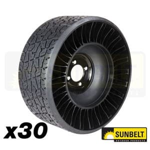 B178245TW4B - 18x8.5N10 X-TWEEL TURF - 4LUG, BULK #30