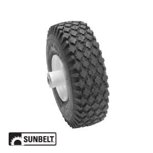 B1SB340 - WHEEL-STUD, 4.1X3.5X4, STEEL-WHITE