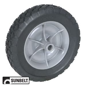 B1SB8927 - WHEEL-DECK, 8X1.75, DIAMOND, STEEL-GRAY - Image 1