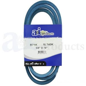 B71K - Aramid Blue V-Belt (5/8" X 74" )