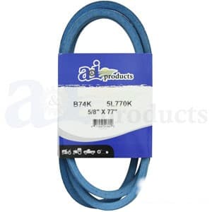B74K - Aramid Blue V-Belt (5/8" X 77" ) - Image 1