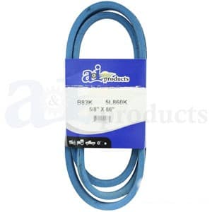 B83K - Aramid Blue V-Belt (5/8" X 86" )