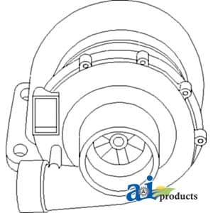 D0NN6K682A - Turbocharger - Image 1