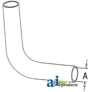 D8NN8260BB - Radiator Hose, Upper