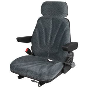 F10ST2020 - Seat, F10 Series, Slide Track, Gray Cloth