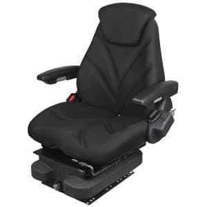 F20A5000 - Seat, F20 Series, Low Pro Air Suspension, Black Cloth - Image 1