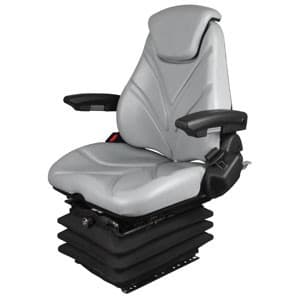 F20A7020 - Seat, F20 Series, Air Suspension, Gray Vinyl