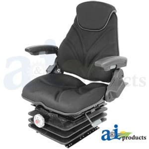 F20M245 - Seat, F20 Series, Mechanical Suspension / Arm Rest / Head Rest / Black Cloth