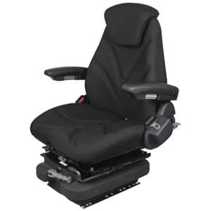 F20M5130 - Seat, F20 Series w/ Isolator, Low Pro Mechanical Suspension, Black Cloth