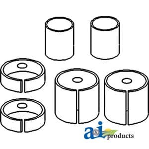 FABKIT01 - Bushing Kit, Front Axle