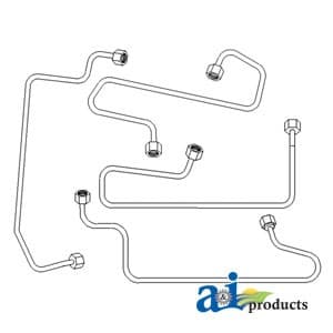 FPL300 - Injection Line Set, 4 Cylinder - Image 1