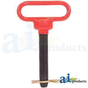 HP104 - Hitch Pin, Red Handled 3/4" x 4" - Image 1