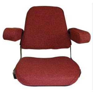 IH1087FR - Seat Assembly, Mechanical (Red Fabric)
