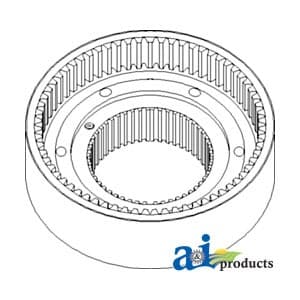 R130071 - Ring Gear; W/ Hub - Image 1