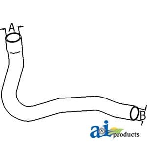 R130571 - Upper Radiator Hose