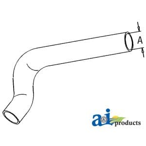T22501 - Radiator Hose, Upper