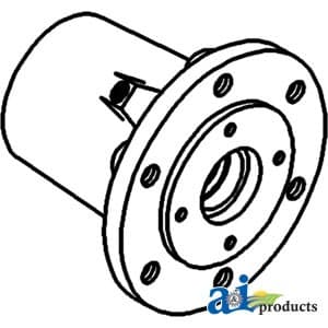 102718A - Hub, Front Wheel (6 Bolt) - Image 1